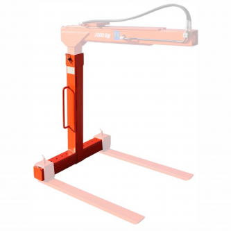 The central part of the H-2000 forklift